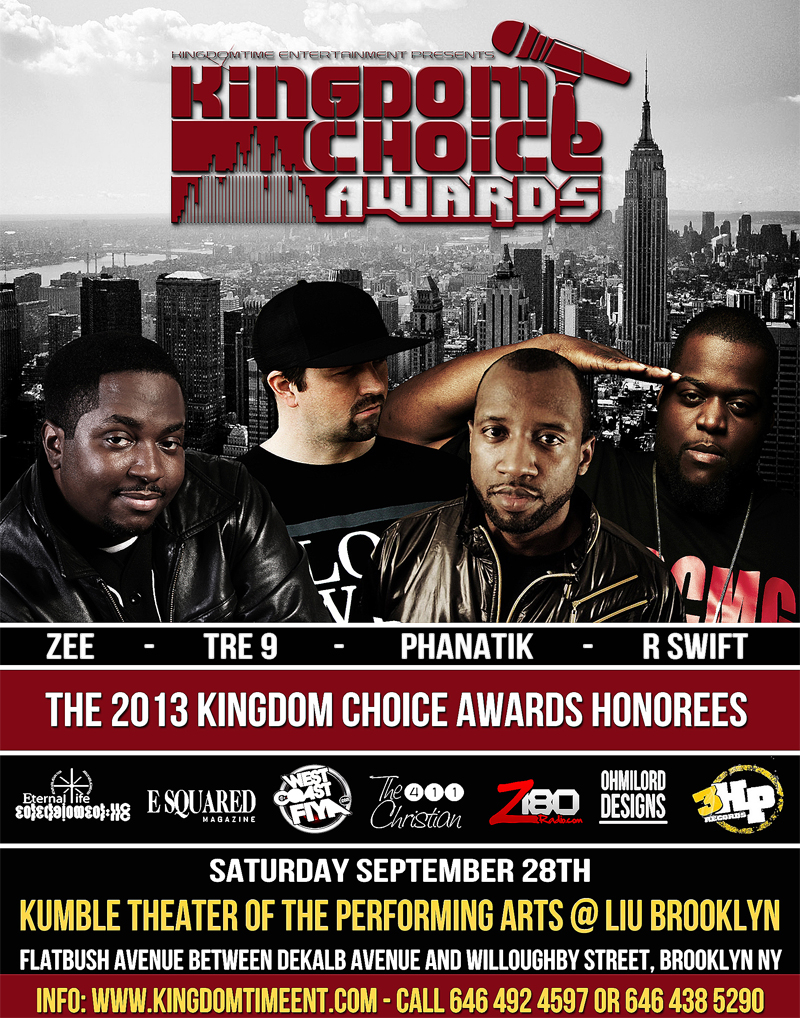 Kingdom Choice Awards announces 2013 honorees